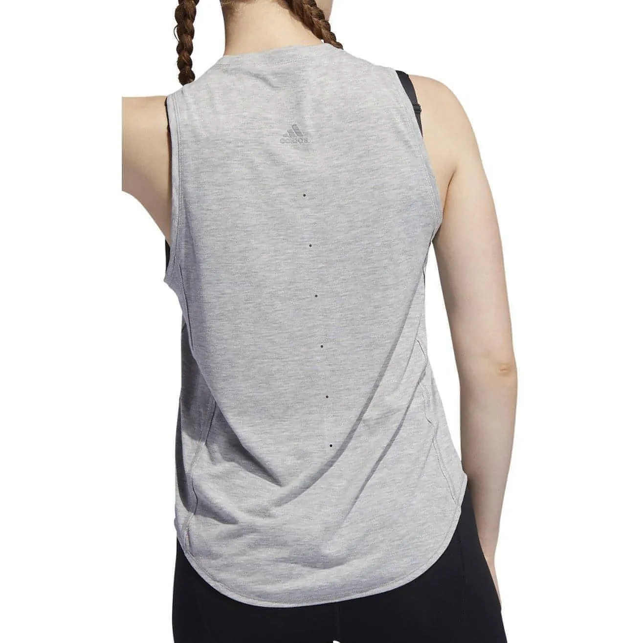 adidas Adapt To Chaos Womens Running Vest Tank Top - Grey