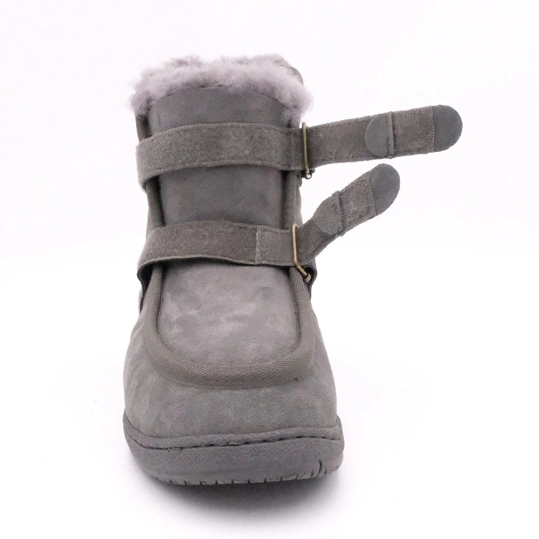 Alpine - 2 Hook and Loop Strap UGG Boots - Black Sheep Australia Medical Sheepskin Healthcare Range