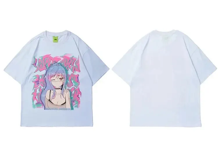 Anime Girl Illusion T-Shirt