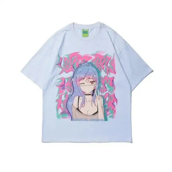 Anime Girl Illusion T-Shirt