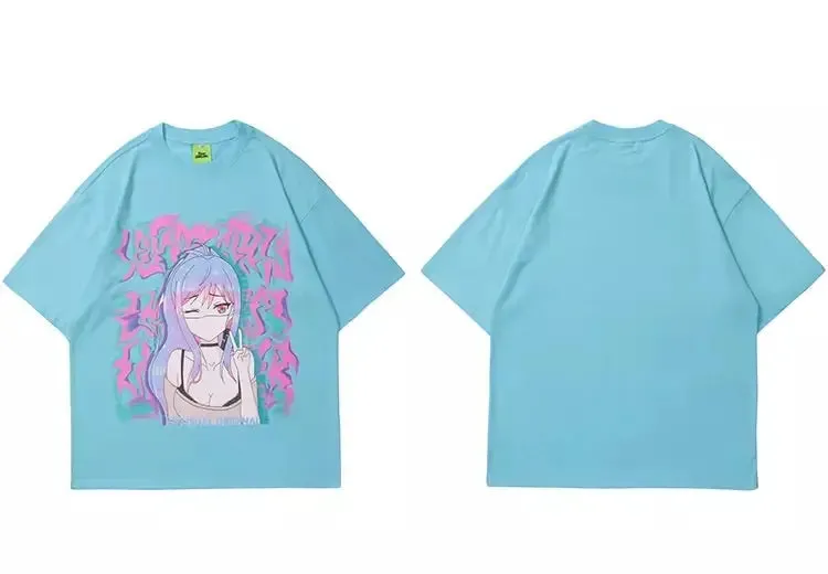 Anime Girl Illusion T-Shirt