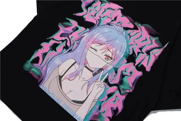 Anime Girl Illusion T-Shirt