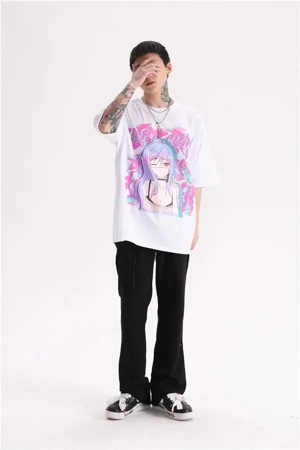 Anime Girl Illusion T-Shirt