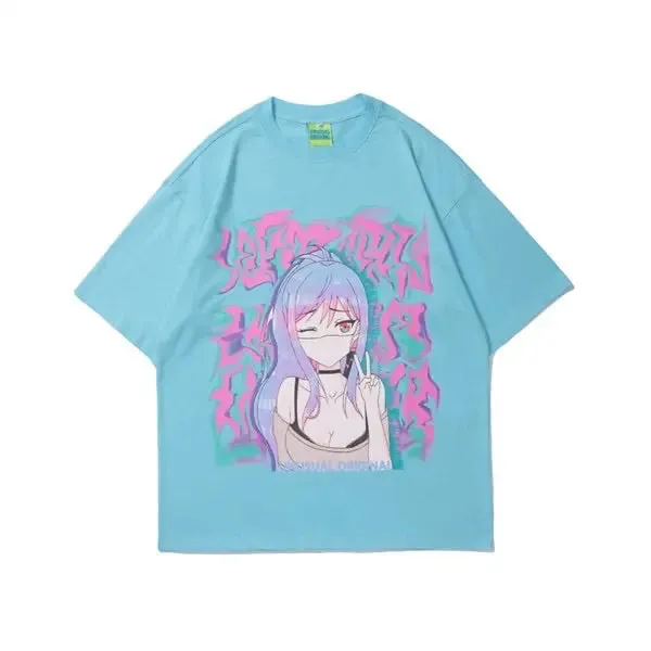 Anime Girl Illusion T-Shirt