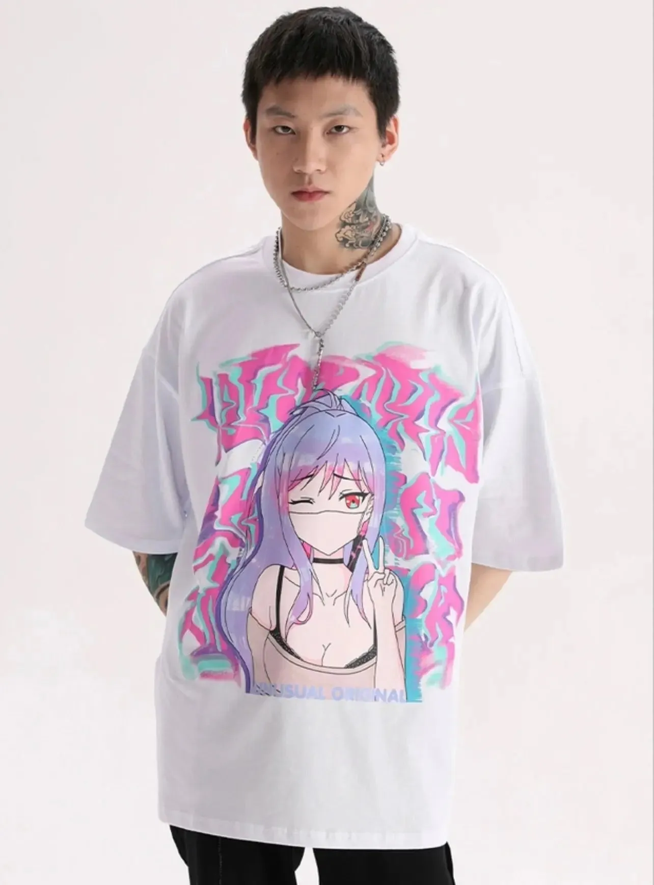 Anime Girl Illusion T-Shirt