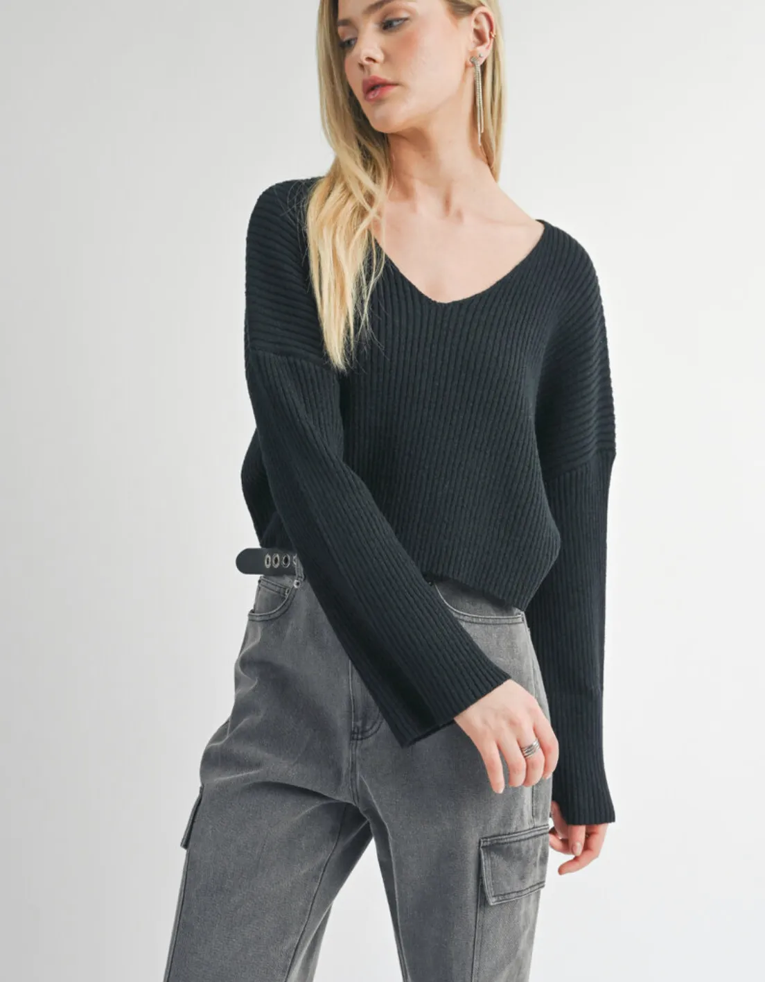 Black Julia Sweater