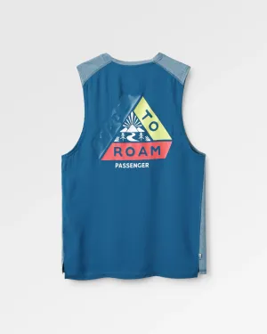 Boardwalk Active Recycled Vest - Blue Steel Marl