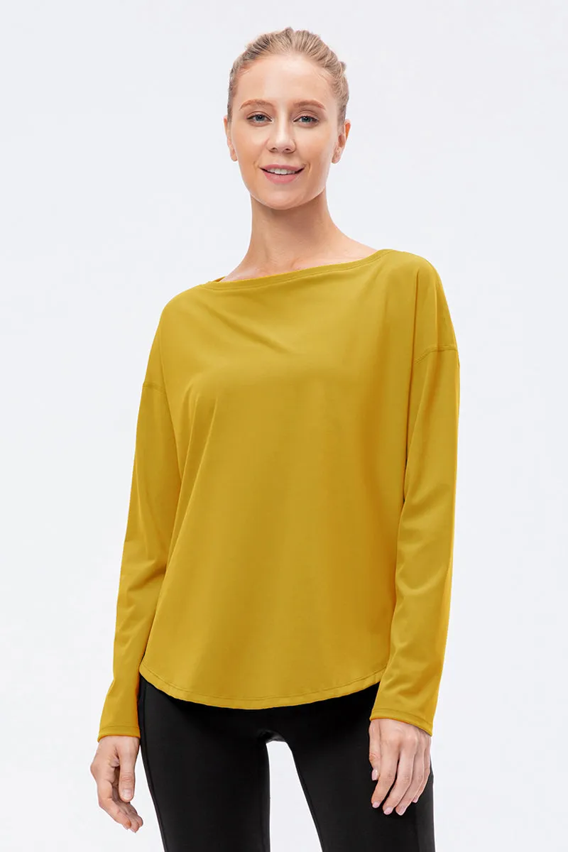 Boatneck Long Sleeve Shirts