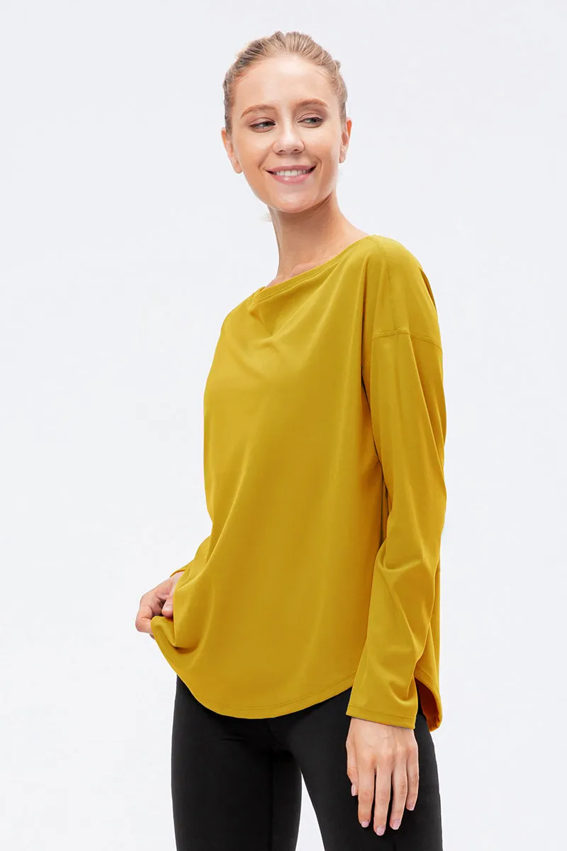 Boatneck Long Sleeve Shirts