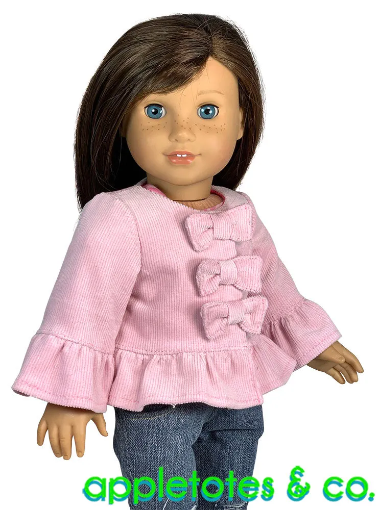 Cape Cod Jacket Sewing Pattern for 18 Inch Dolls