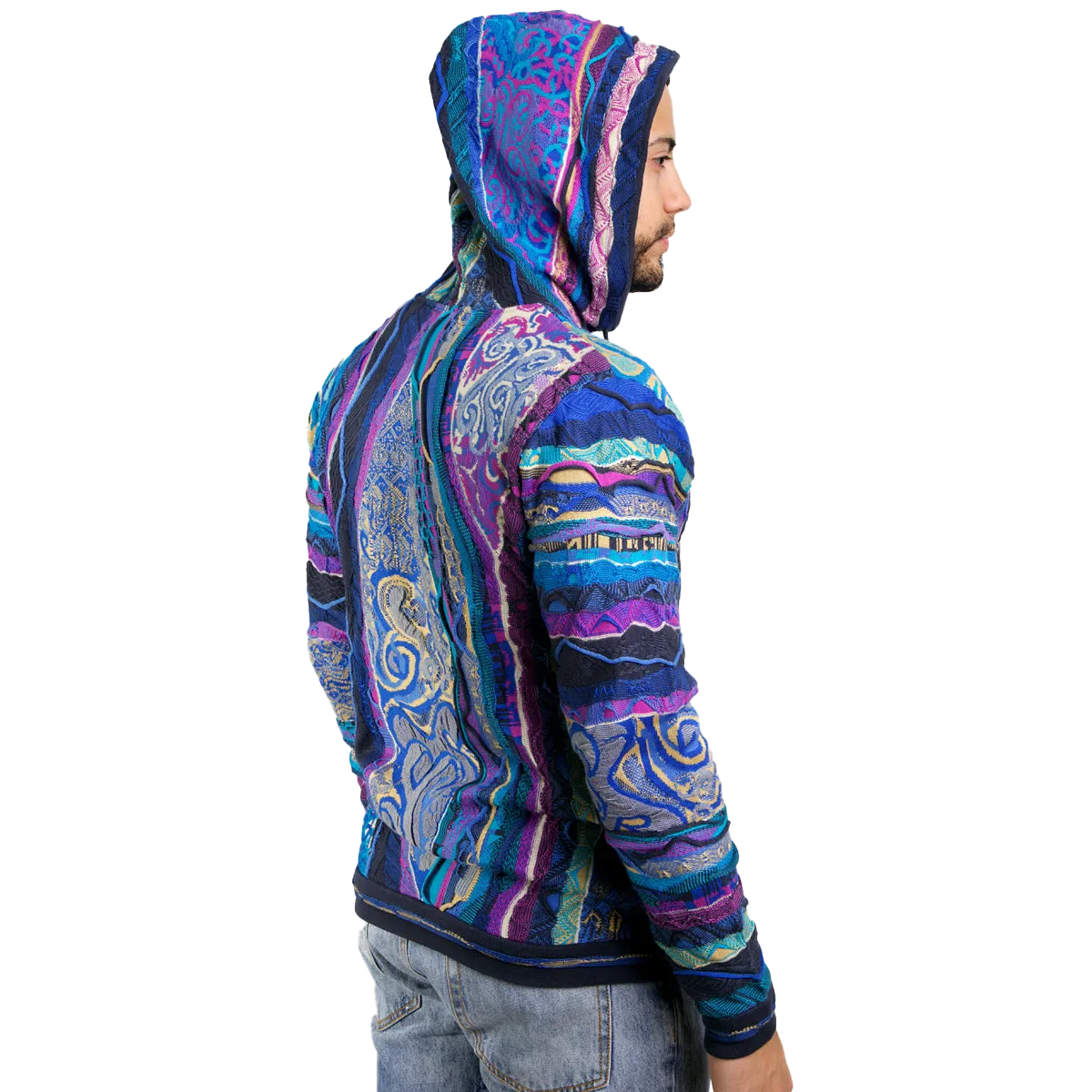 Coogi Men's Classic Blues Pullover Hoodie