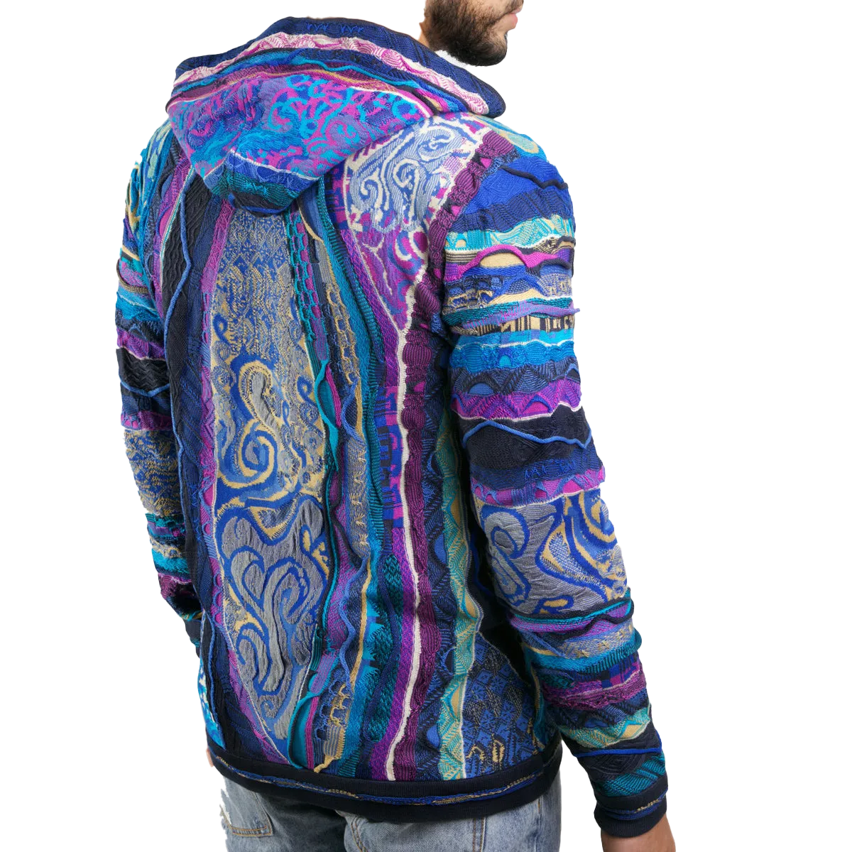 Coogi Men's Classic Blues Pullover Hoodie