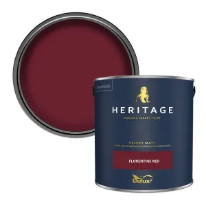 Dulux Heritage Matt Emulsion - Florentine Red