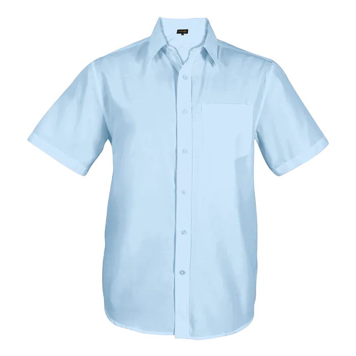 Easy Care Lounge Shirt Short Sleeve Mens