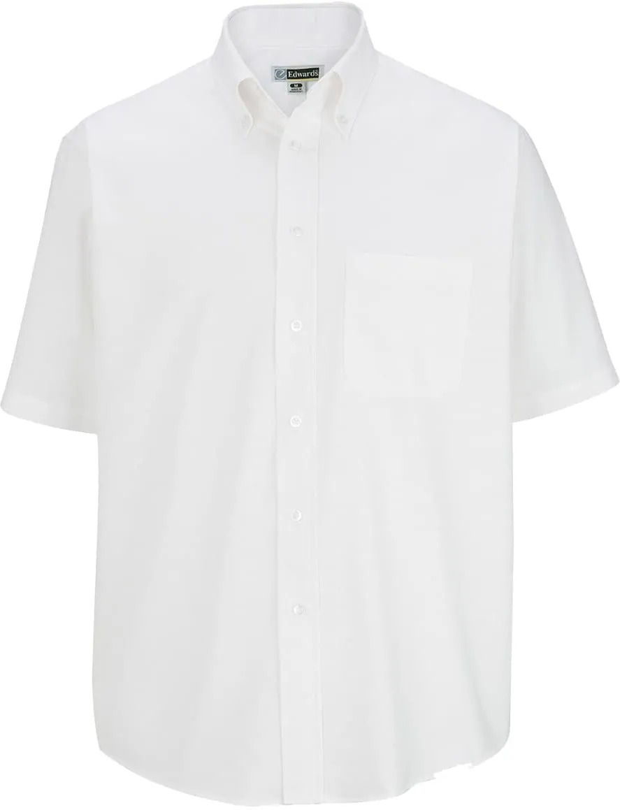 Edwards Short Sleeve Oxford Shirt