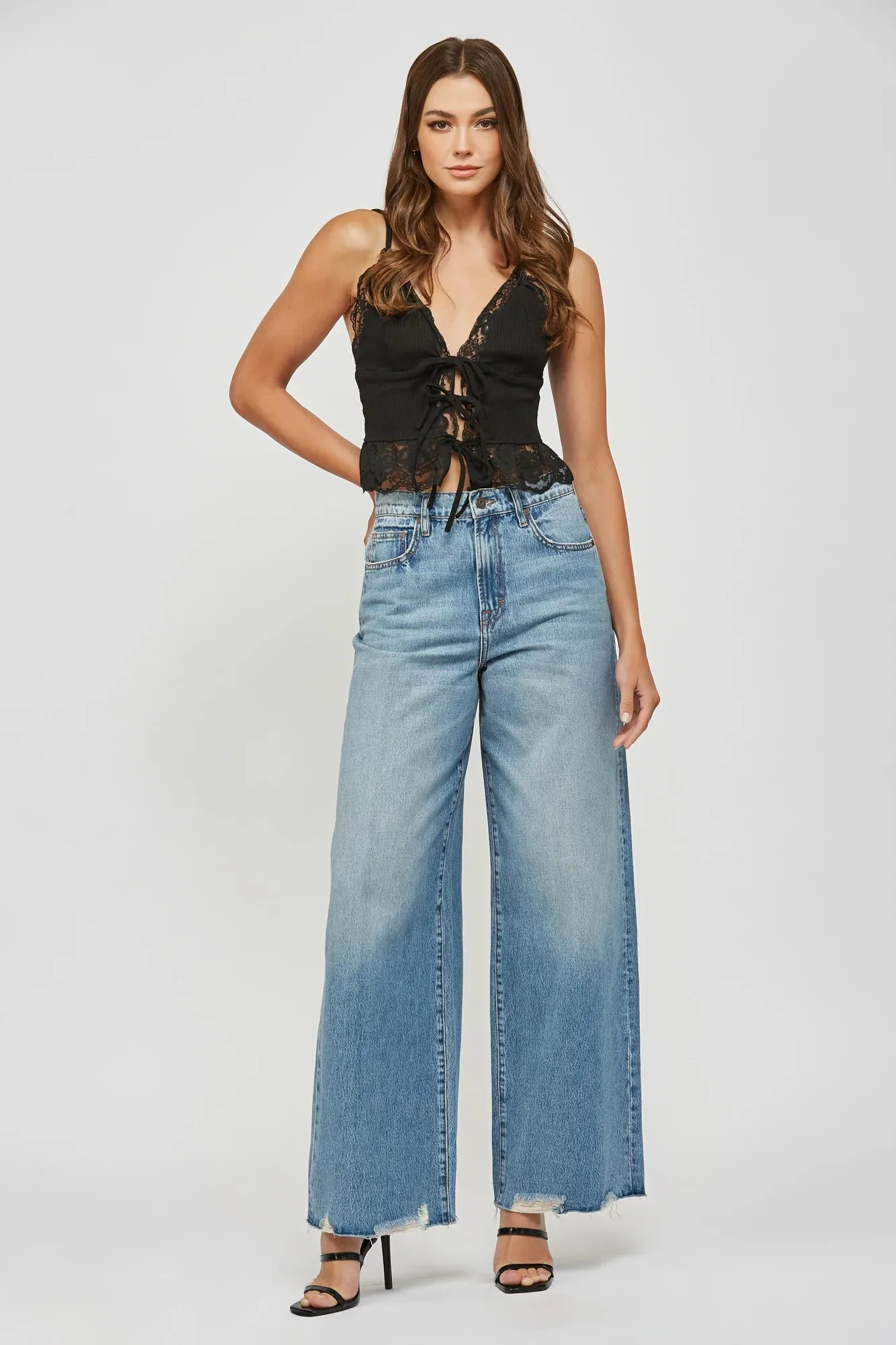 Hidden Jeans - High Rise Extra Wide Leg - SALE