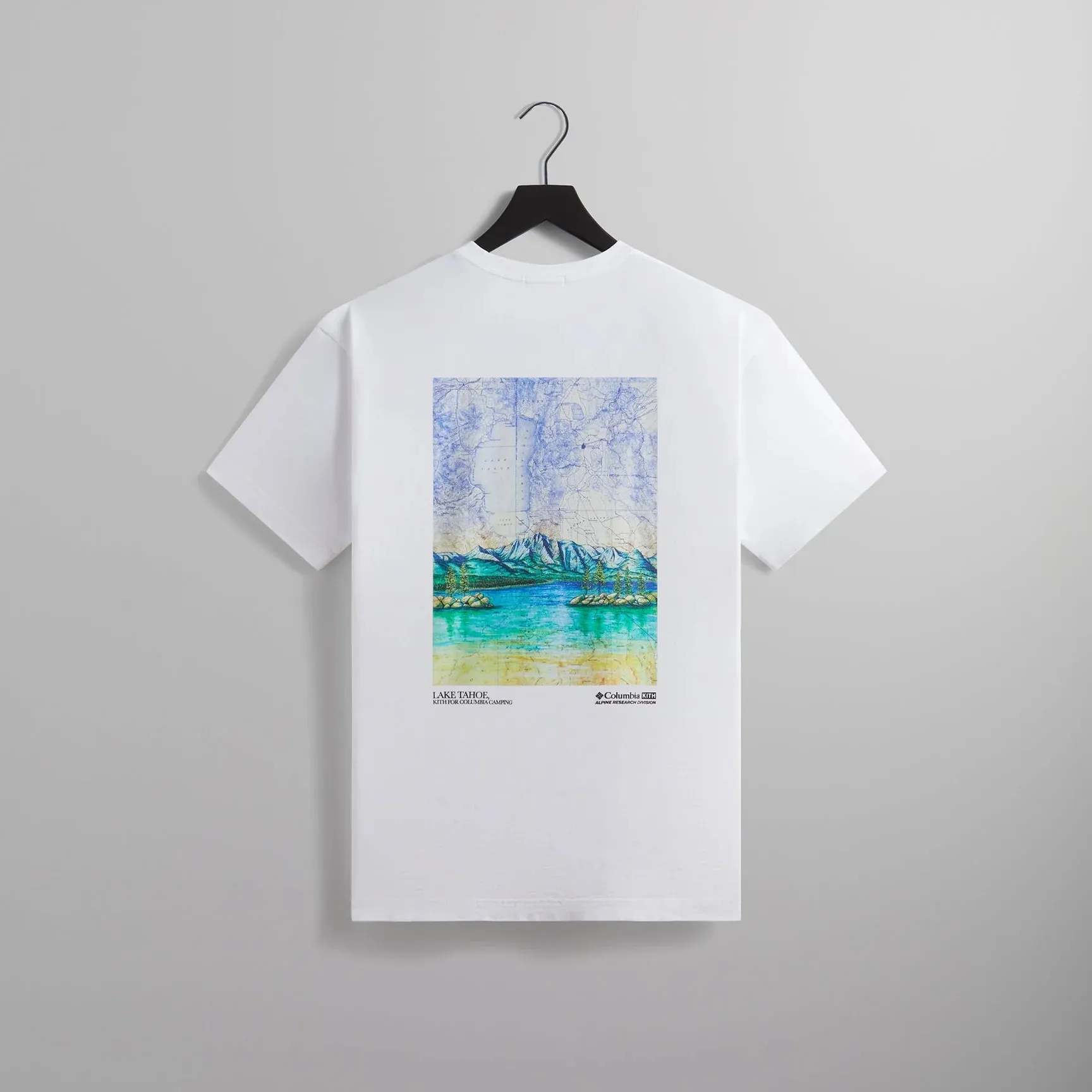 Kith x Columbia Lake Tahoe Classic Logo Tee White