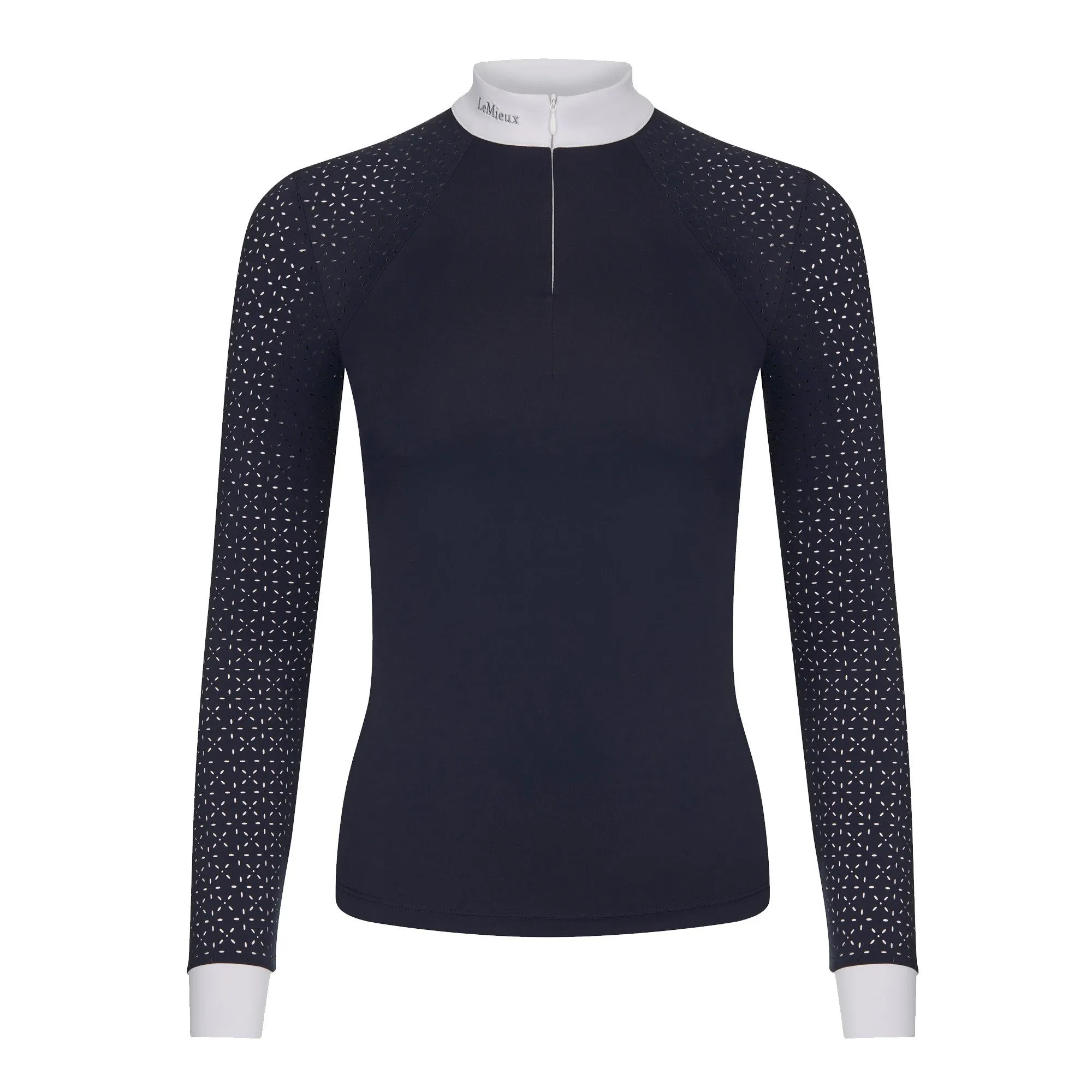 Lemieux Olivia Long Sleeve Show Shirt - Navy