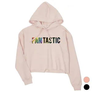 LGBT Pantastic Rainbow Crop Hoodie