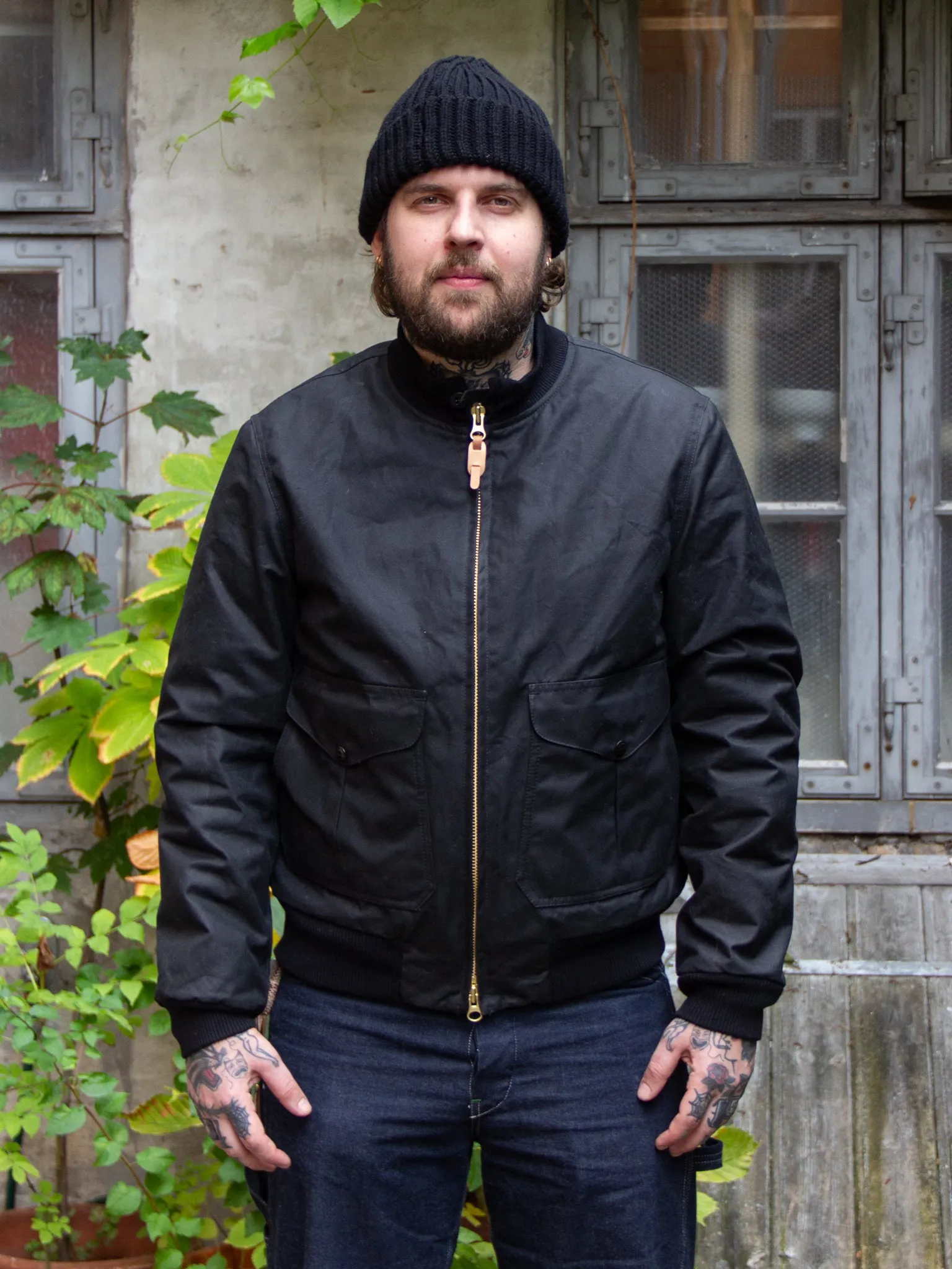 Manifattura Ceccarelli, New Bomber, Black