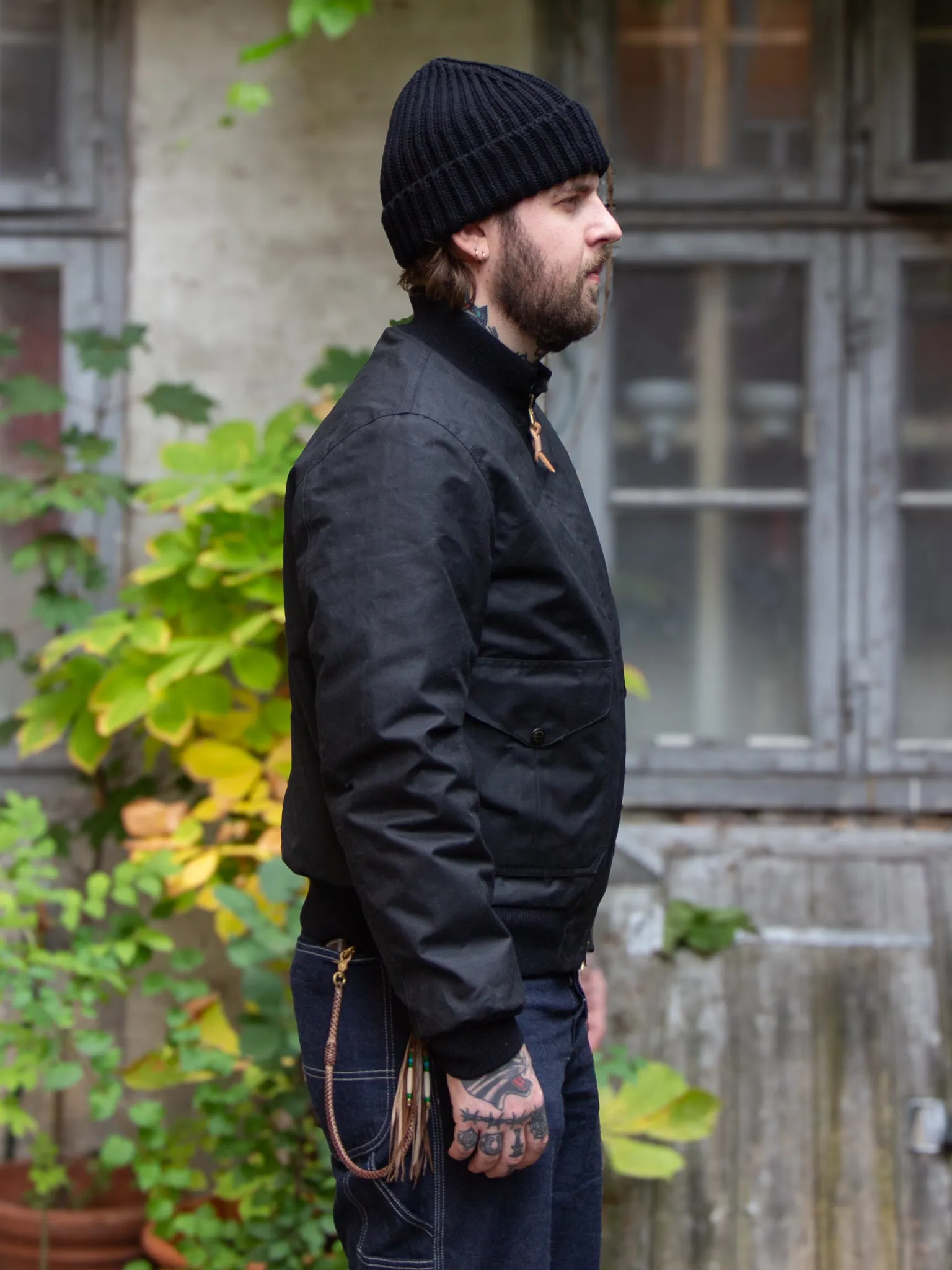 Manifattura Ceccarelli, New Bomber, Black