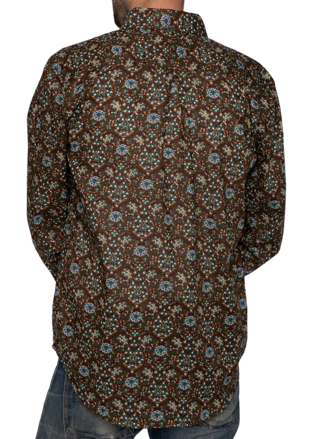 Naked & Famous Denim - Easy Shirt - Bandana Cloth - Brown