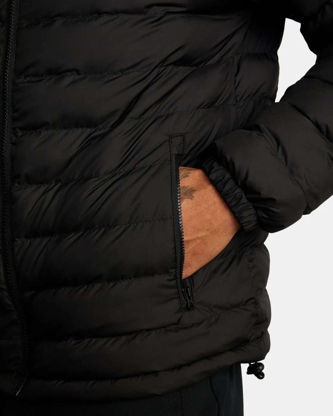 Packable Puffa Jacket - Black 2