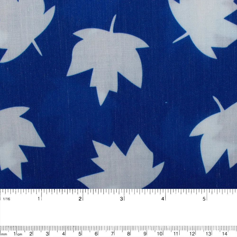 Patriotic prints - Maple leaf - Blue