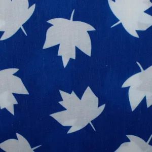 Patriotic prints - Maple leaf - Blue