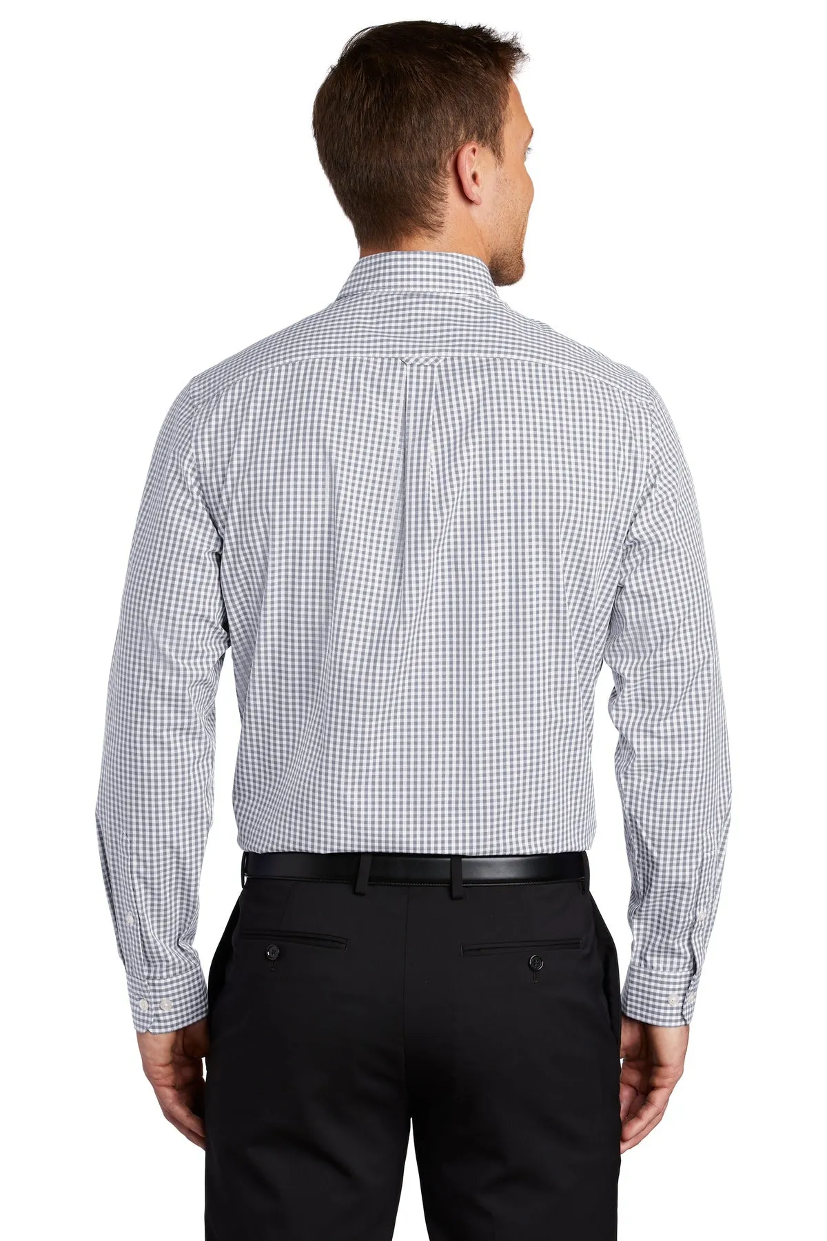 Port Authority Broadcloth Gingham Easy Care Shirt W644