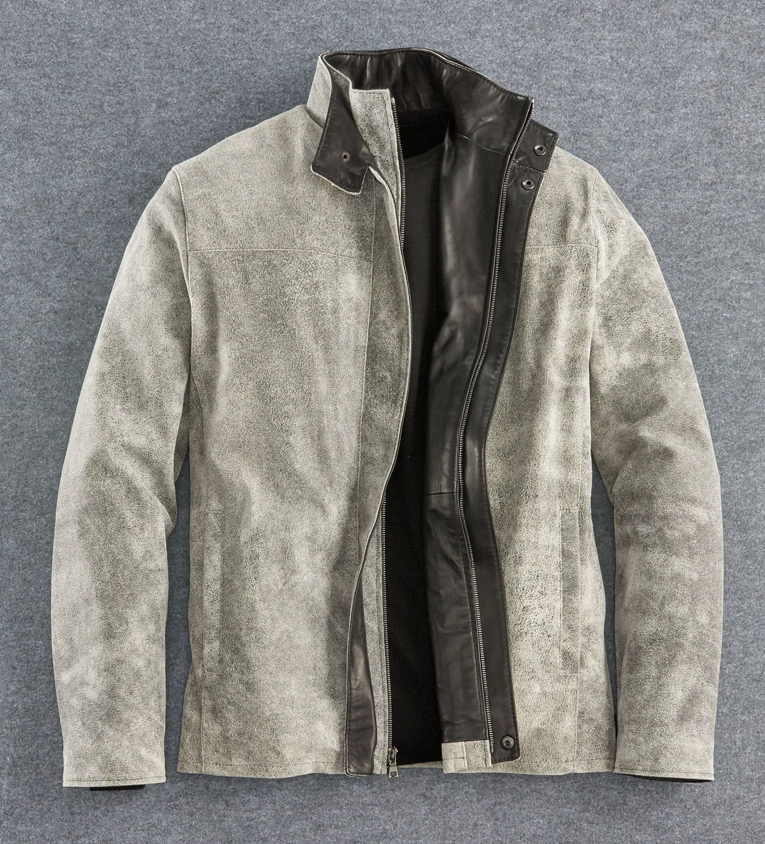 Remy Distressed Lambskin Jacket