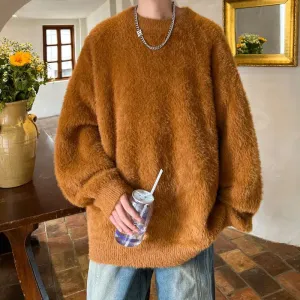 Riolio - Fluffy Sweater - chill guy 90s fashion mens fashion