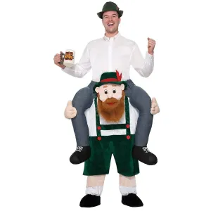 Shoulder Riding Adult Costume: Beer Buddy