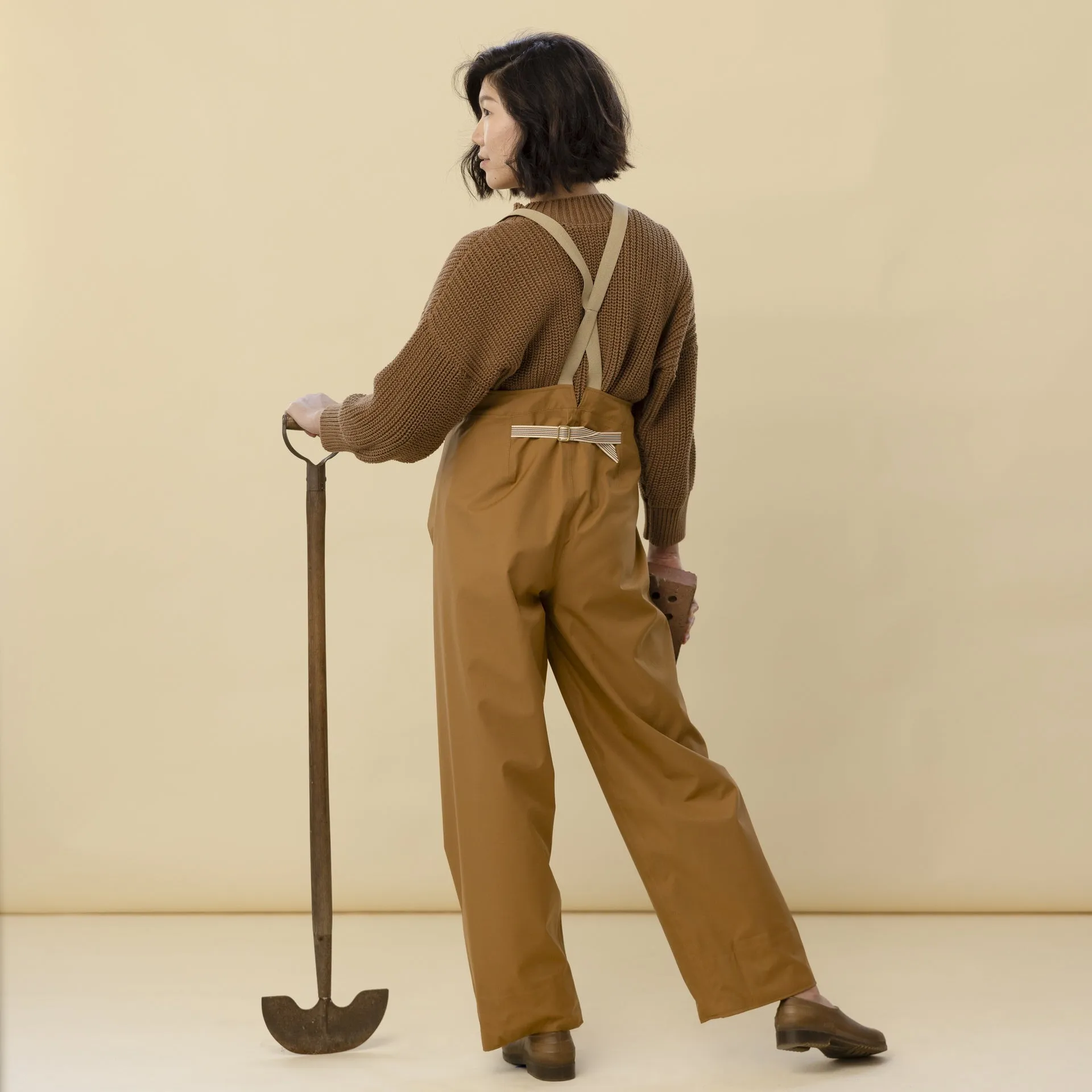 Women's Rain Pants - Bark